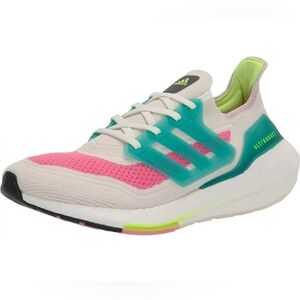 Adidas Ultra Boost 21 White Tint Rose Tone women's size 7.5